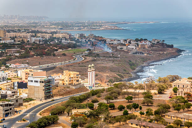 Dakar, Corniche et Atlantique