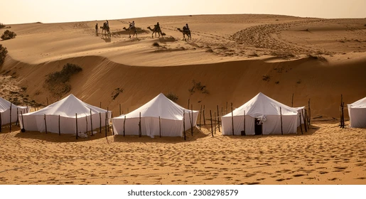 Désert de Lompoul, dunes au coucher du soleil